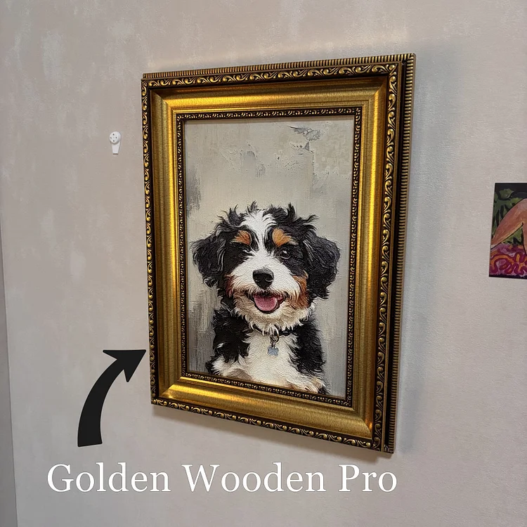 3D Embossed Canvas Painting Custom Pet Portrait Canvas Collection - Image 7