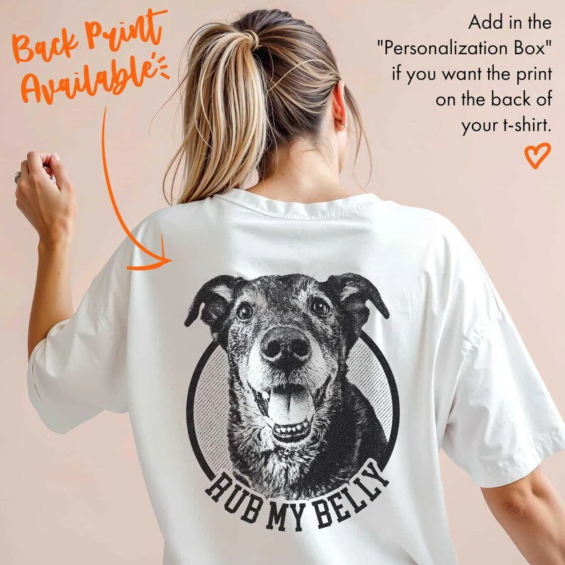 Custom Dog Cat Shirts Pet Lover Gifts With Name Or Photo - Image 8