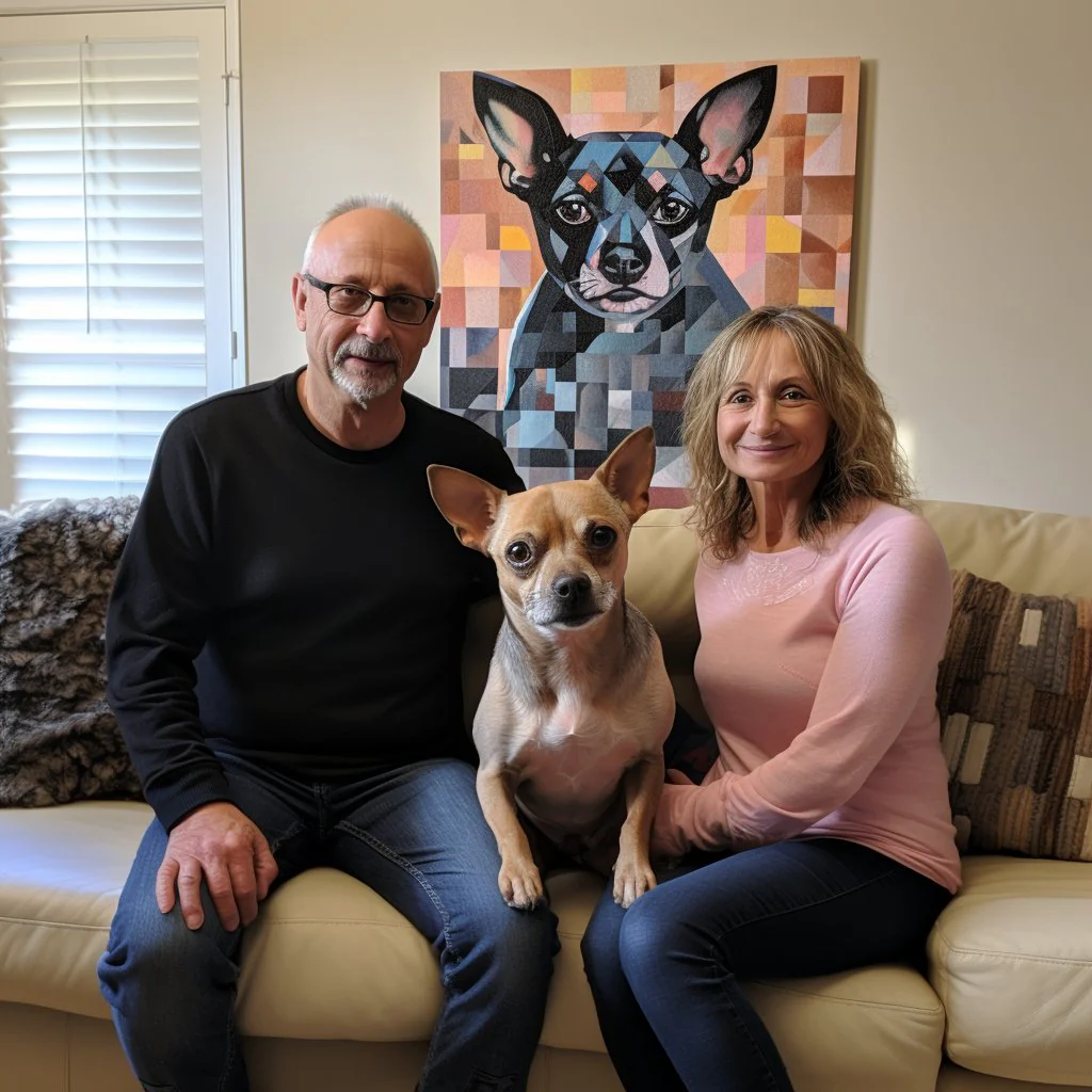Custom Pet Portrait - Cubism Style - Image 6