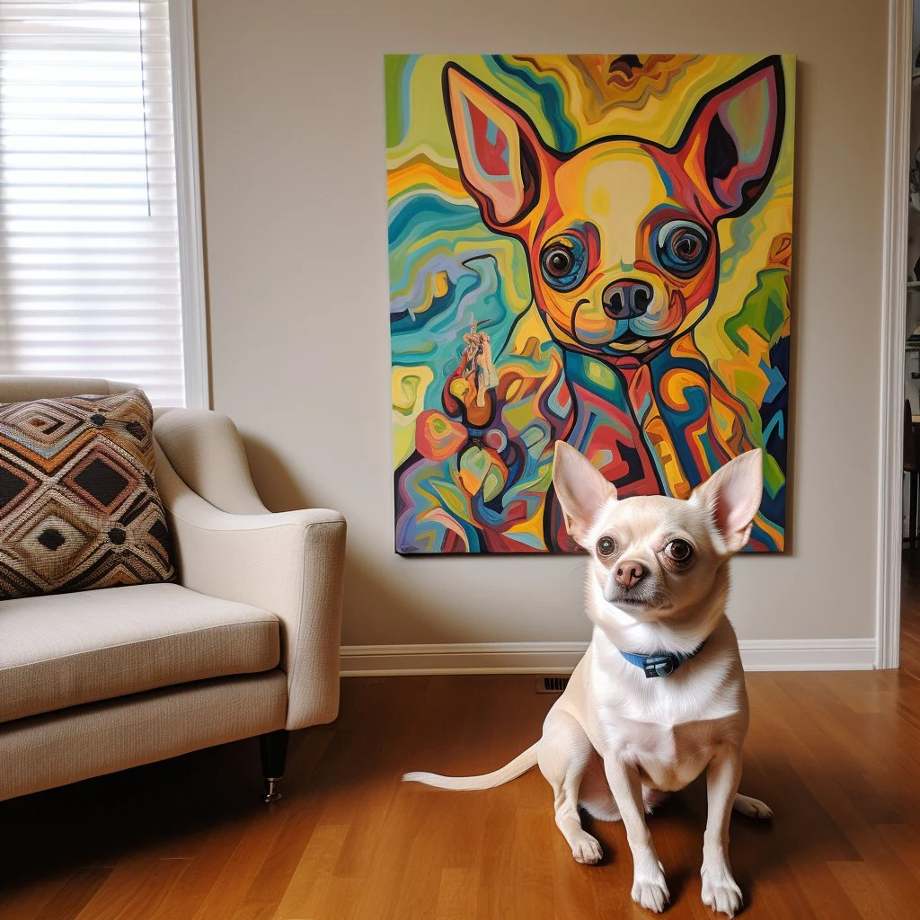 Custom Pet Portrait - Geometric Style - Image 7