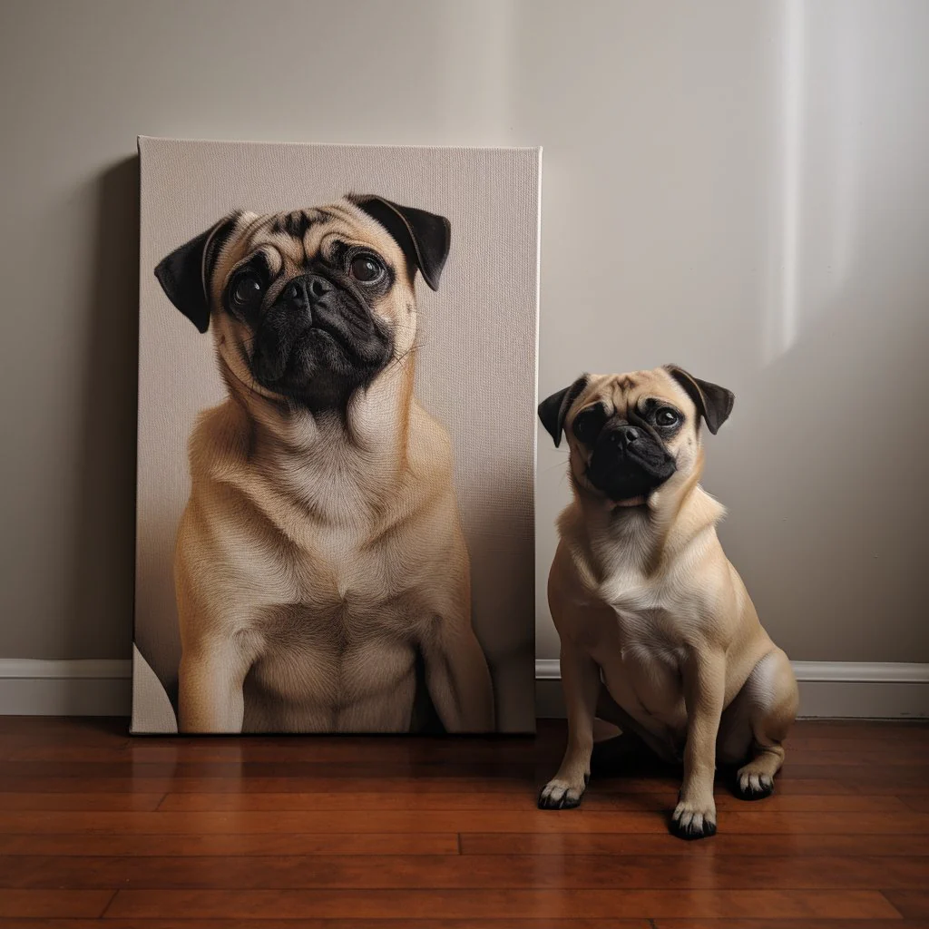 Custom Pet Portrait - Modern Style - Image 4