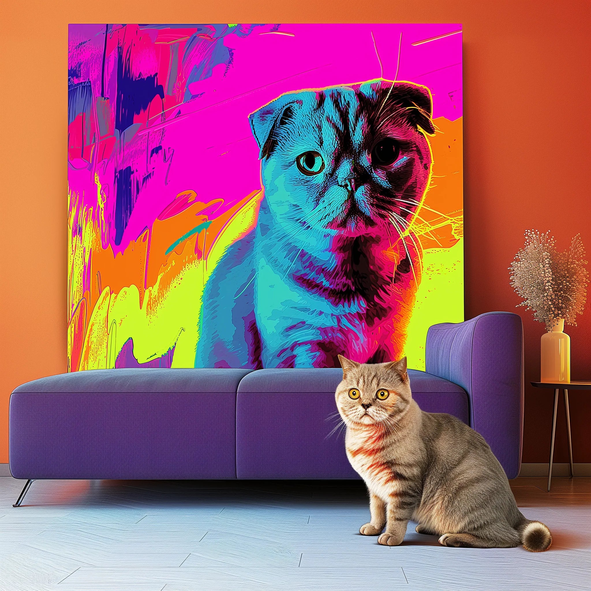 Neo-Pop Art Canvas - Image 4