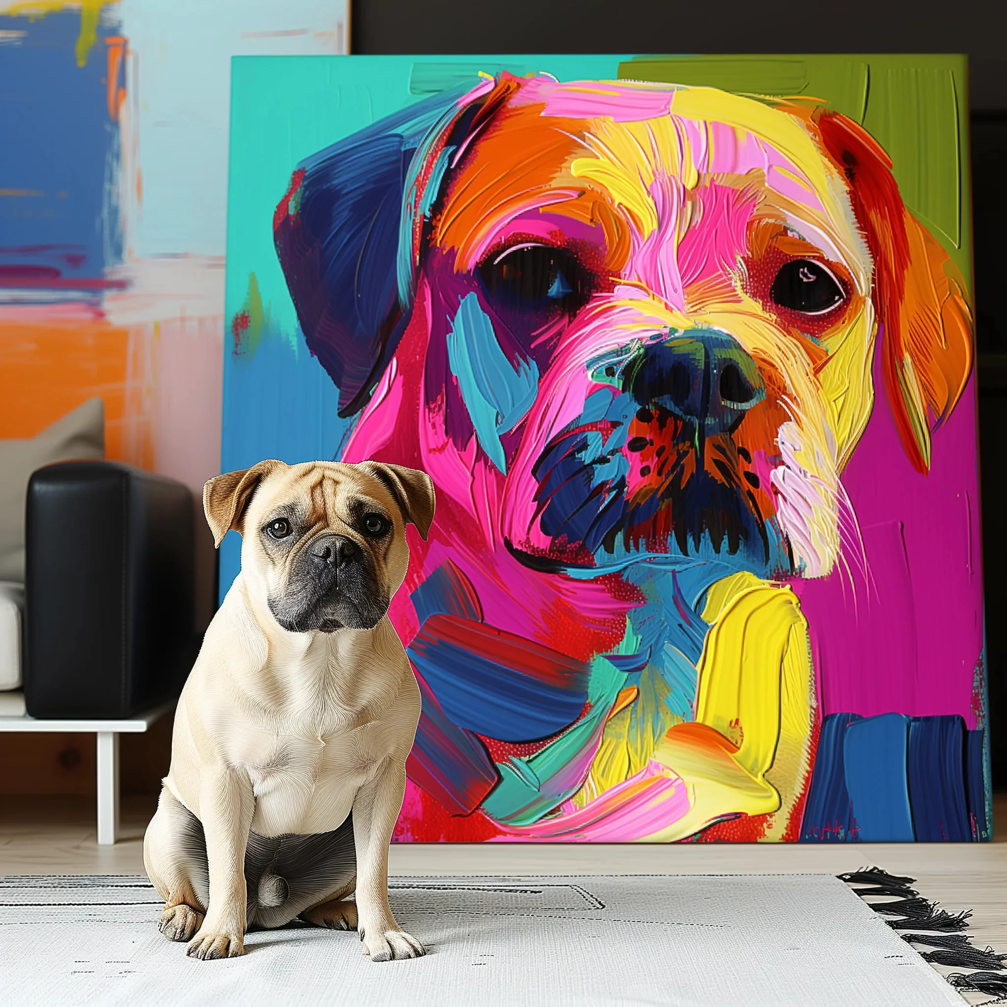 Neo-Pop Art Canvas - Image 5