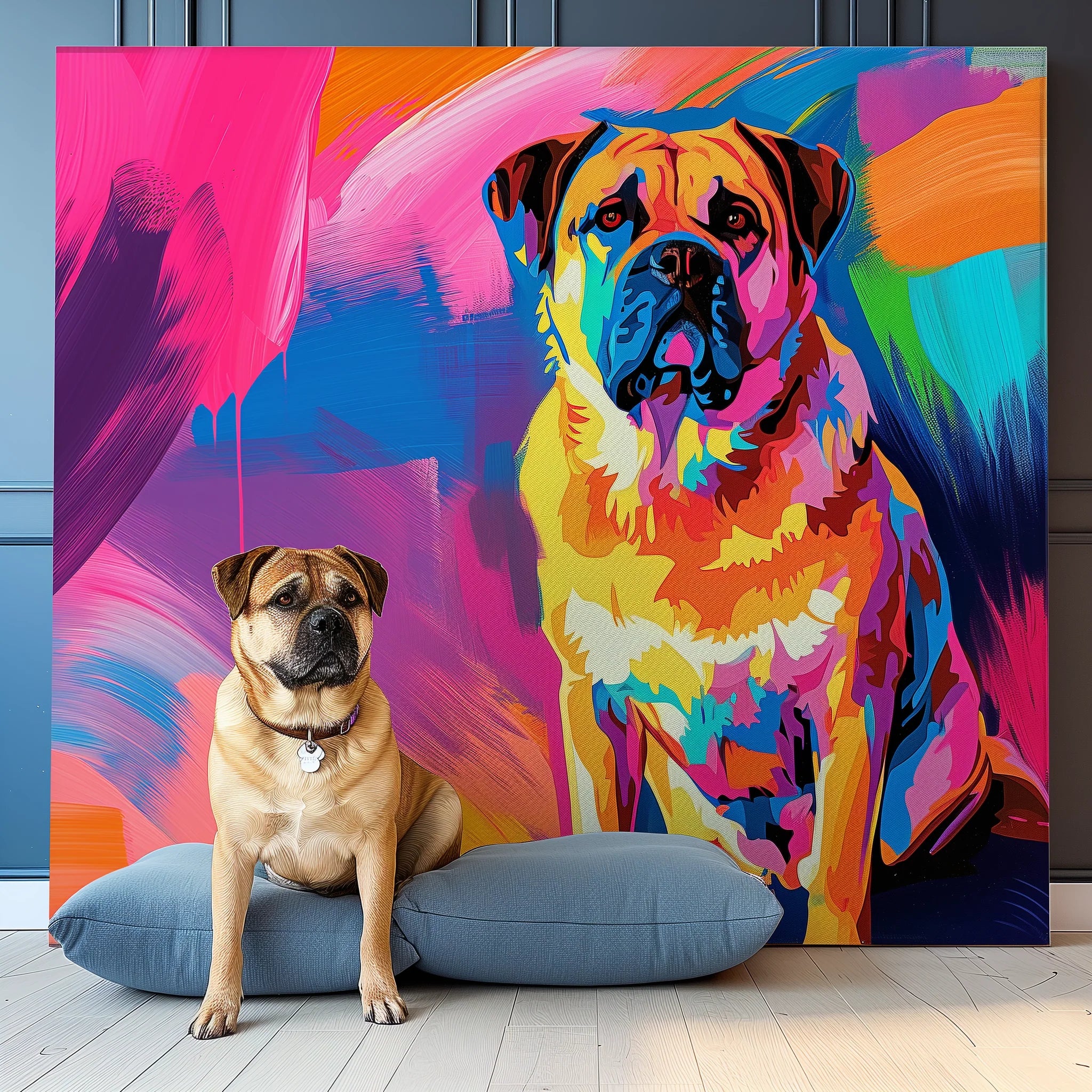 Neo-Pop Art Canvas - Image 7