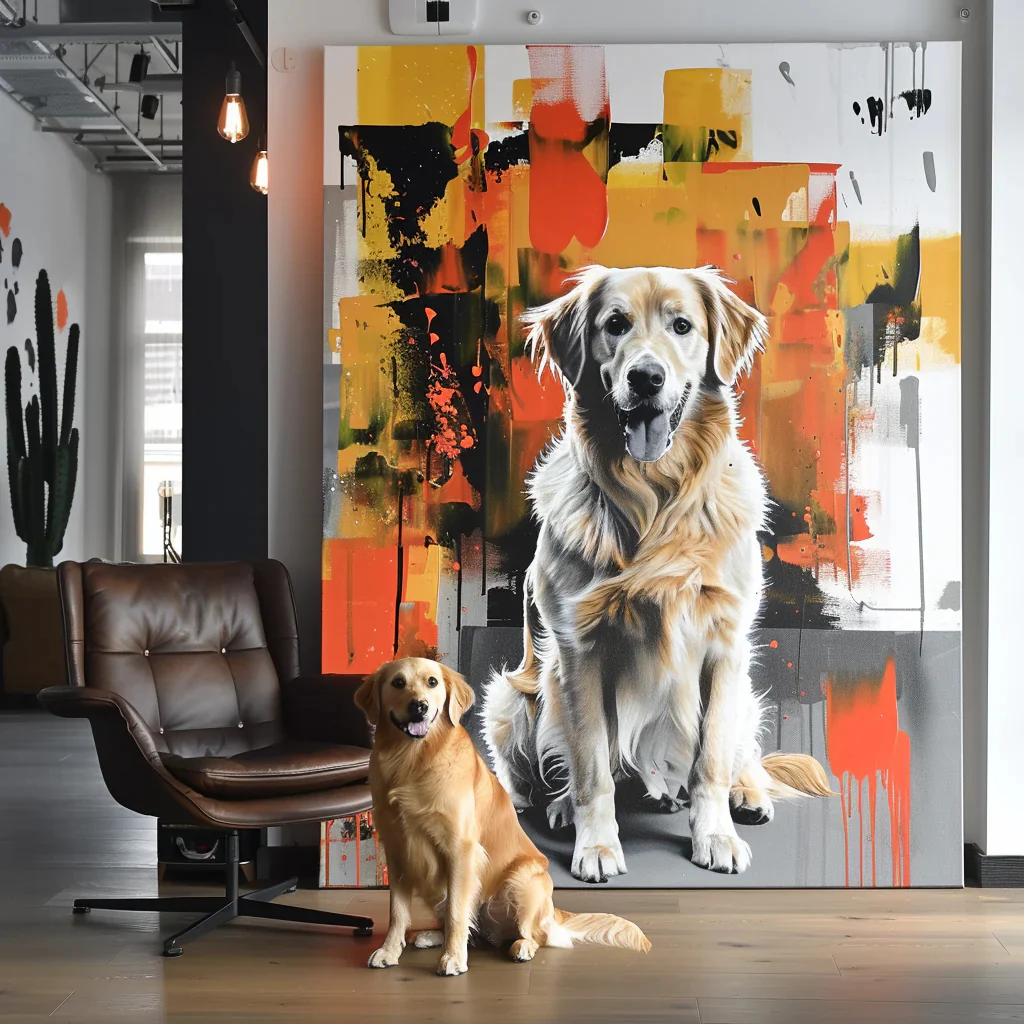 'The Beast on Fire' Special Edition Canvas - Image 3