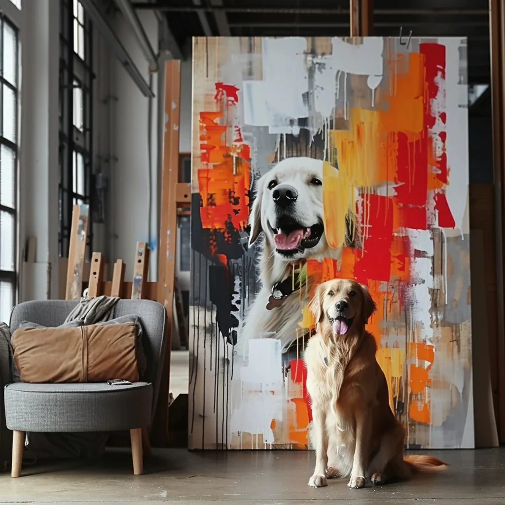 'The Beast on Fire' Special Edition Canvas - Image 4
