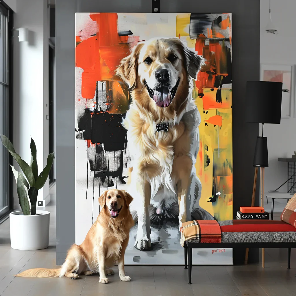 'The Beast on Fire' Special Edition Canvas - Image 5